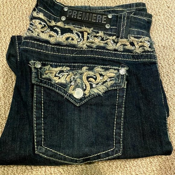 Premiere Denim by rue21 Denim - Premiere Embroidered & Bedazzled Bootcut Jeans 11